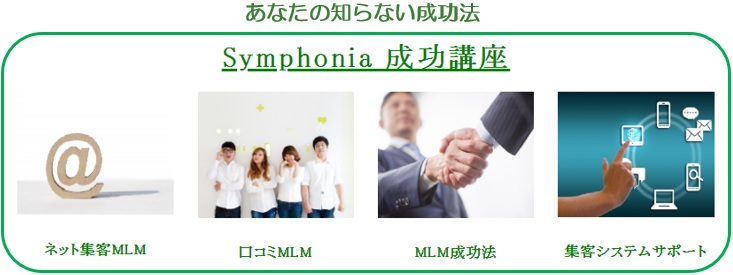 ネットワークビジネス MLM 集客 成功システム Symphonia